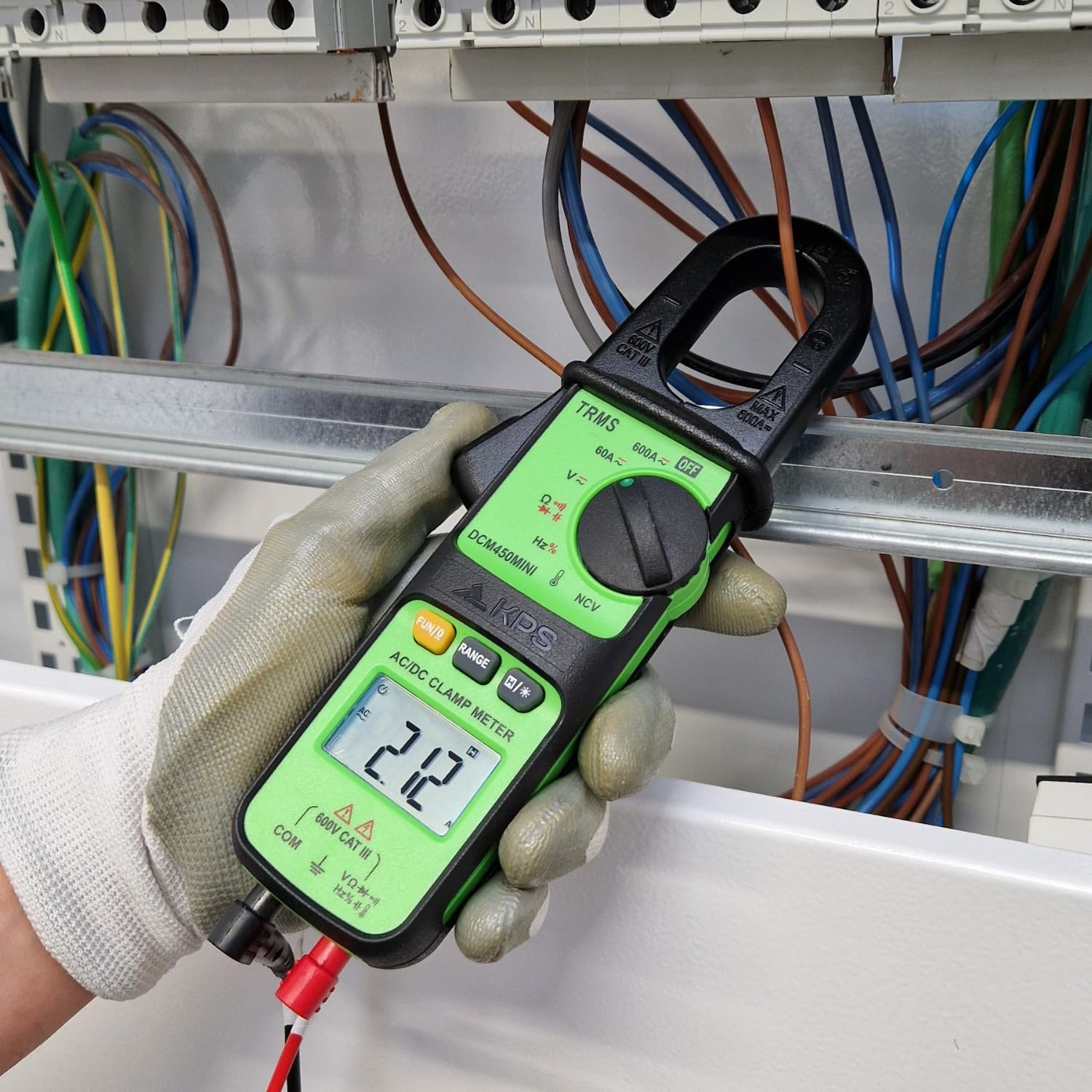 KPS DCM450MINI pinza amperometrica 600A TRMS