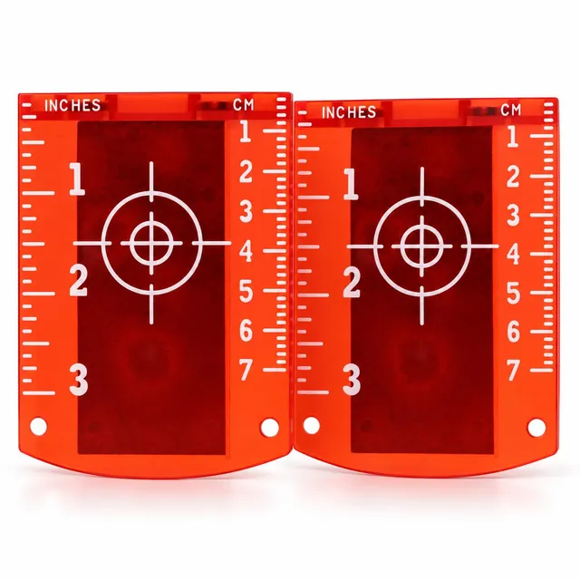 Ticfox target laser magnetico ABS 10x7 cm 2 pezzi