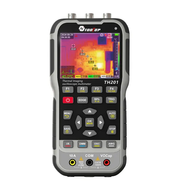 E-One TH201 oscilloscopio multimetro termocamera 70MHz 4in1