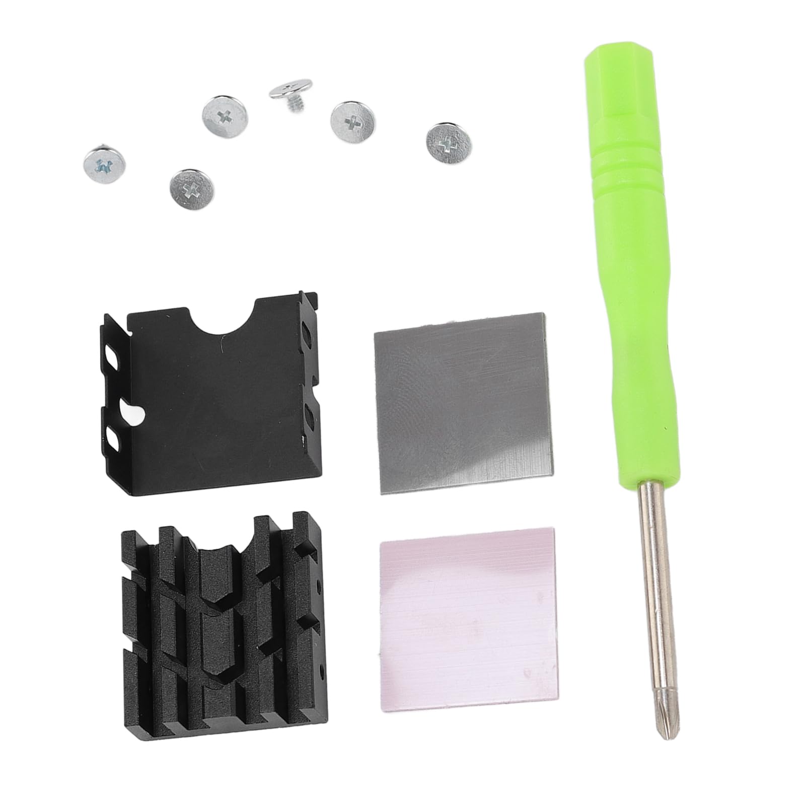 TICFOX Dissipatore SSD M.2 2230 Alluminio Nero
