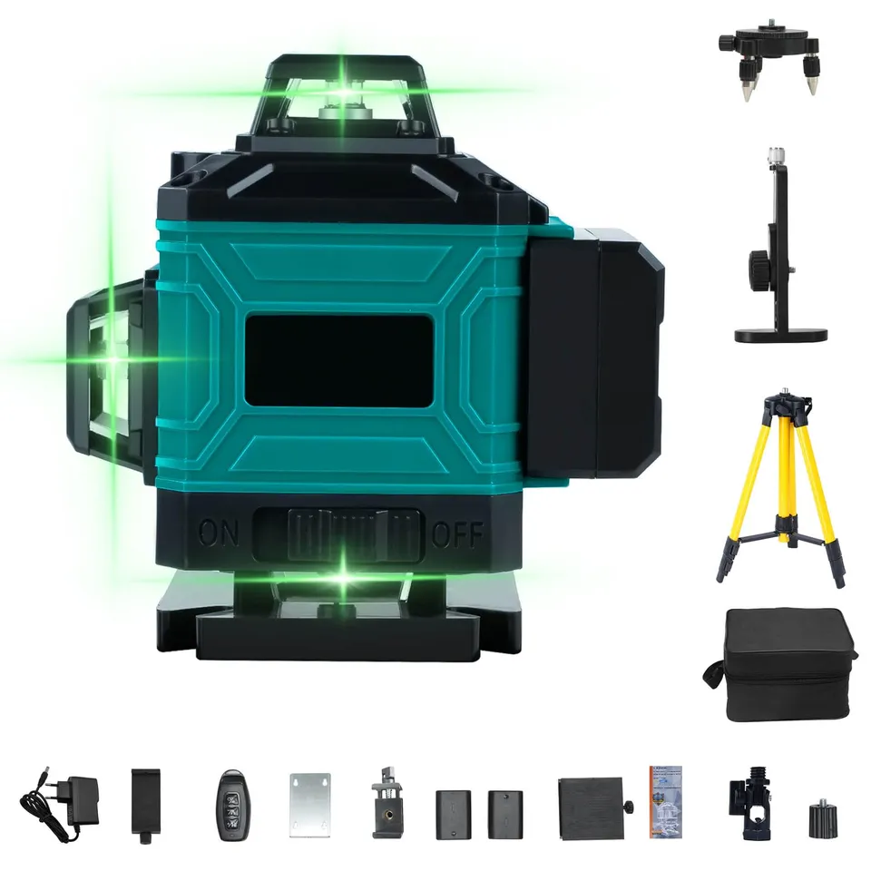 TICFOX livella laser verde 16 linee 4x360 blu