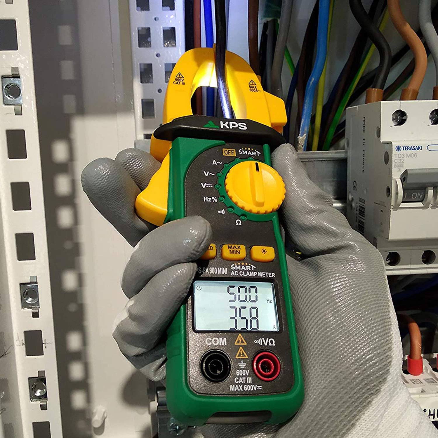 KPS PA900 Mini Pinza Amperometrica 600A SMART