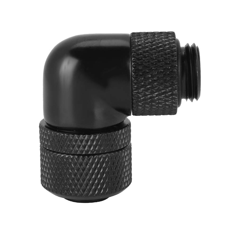 Ticfox raccordo G1/4 90° watercooling ottone nero