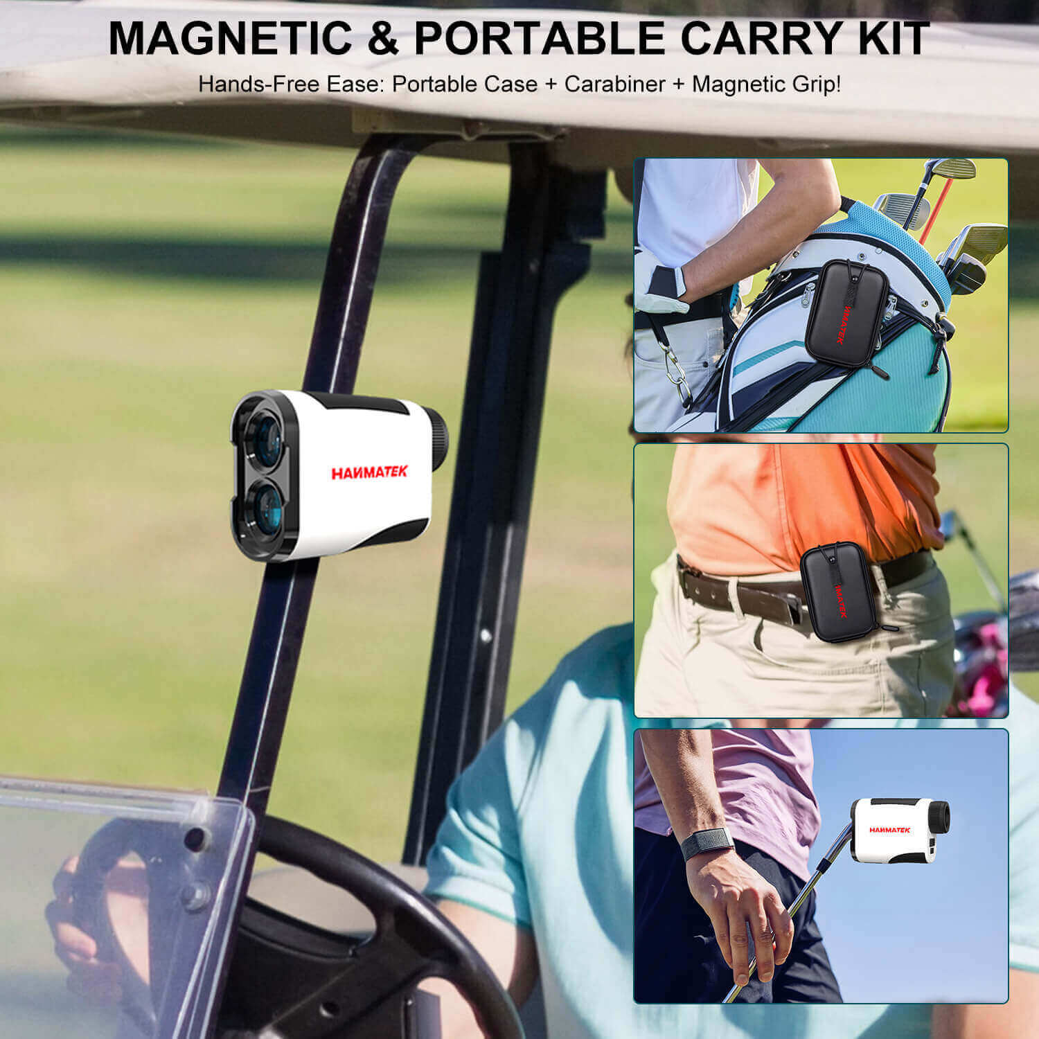 Hanmatek GR1200 telemetro laser golf 1200 yard pendenza