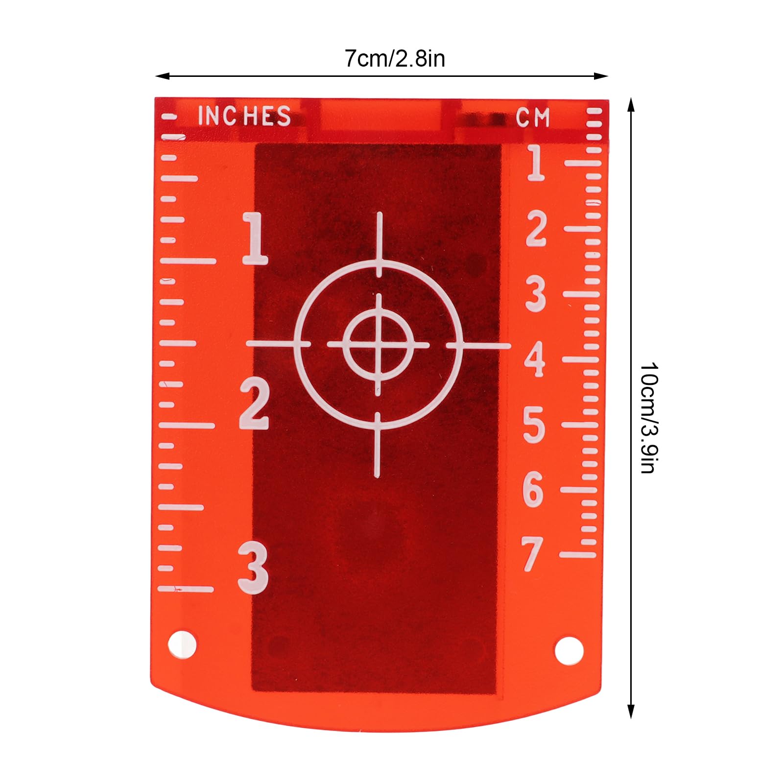 Ticfox target laser magnetico ABS 10x7 cm 2 pezzi