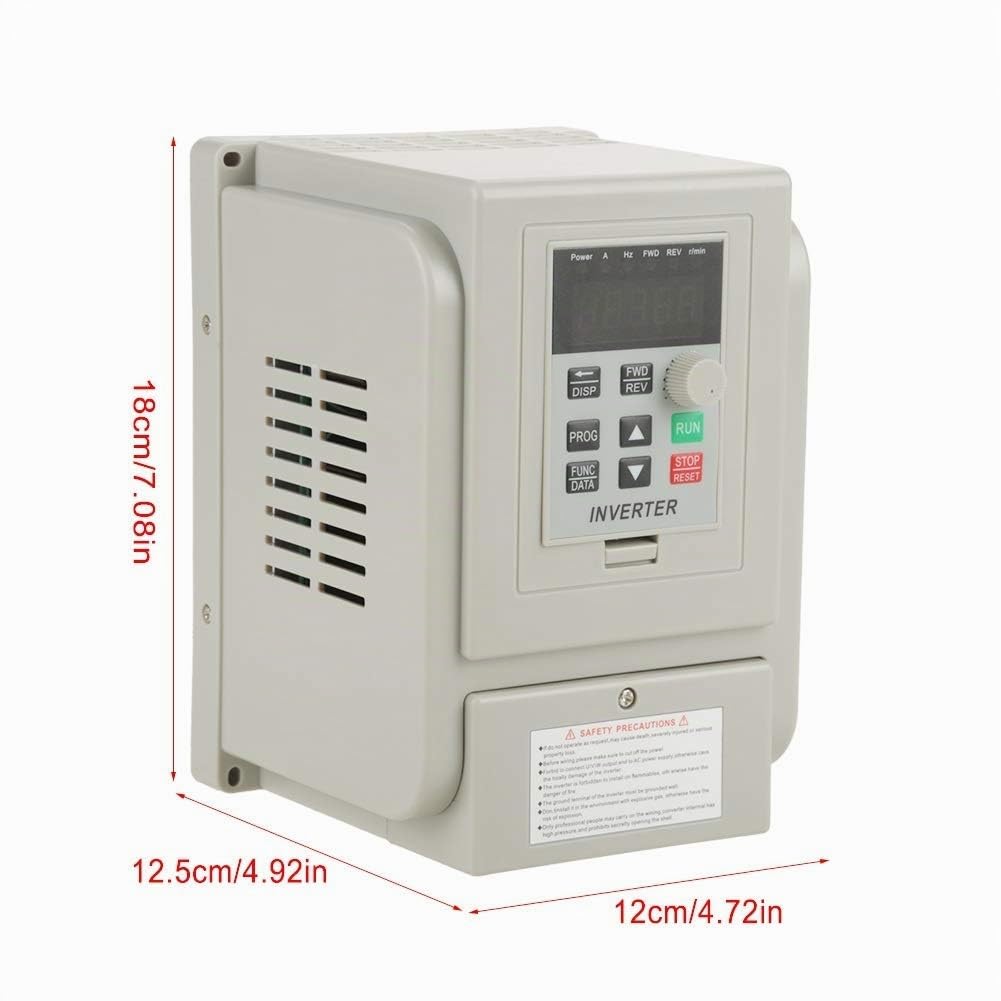TICFOX 1,5 kW AC220V inverter regolatore velocità monofase