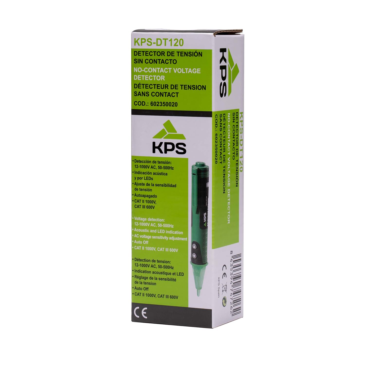 KPS DT120 rilevatore tensione senza contatto 12-1000V NCV