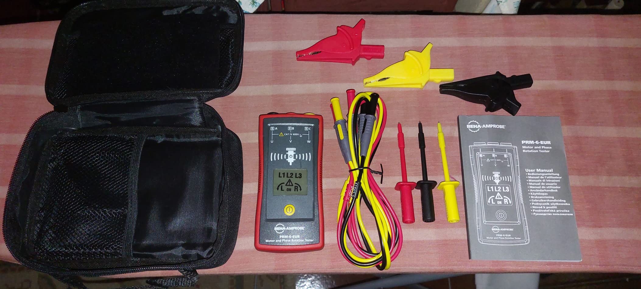 Beha PRM-6-EUR Analizzatore Rotazione Fasi Motori Trifase