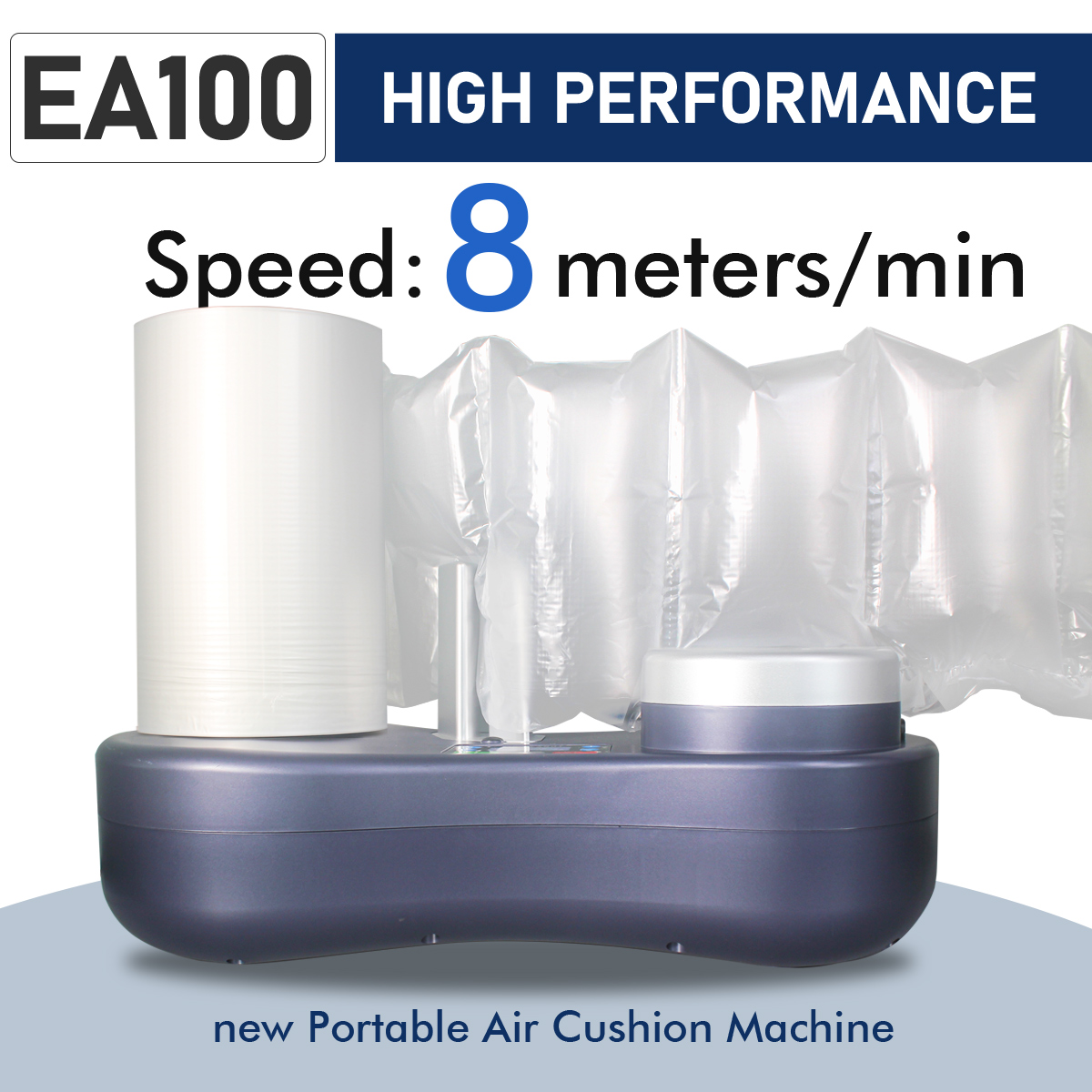 E-One EA100 macchina cuscini aria 26 ft/min regolabile