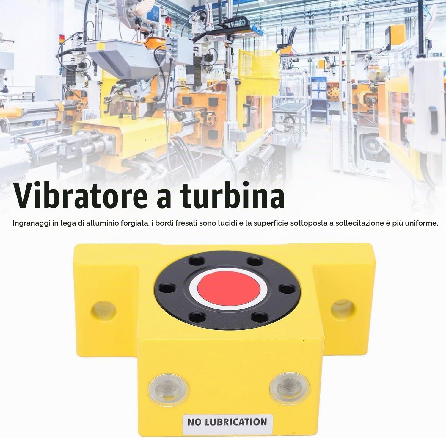 TICFOX GT8 vibratore pneumatico turbina G1/8 2400N