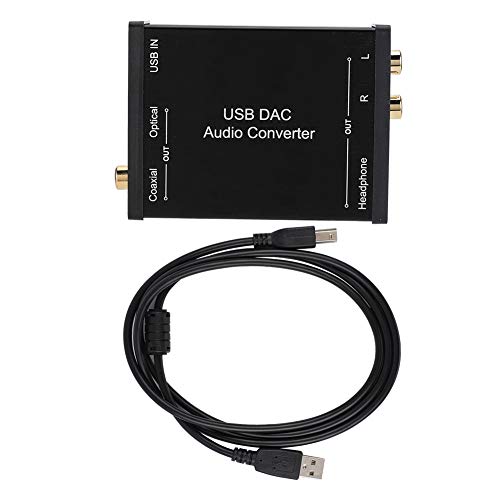 TICFOX GV-023 Convertitore Audio USB DAC Ottico Coassiale