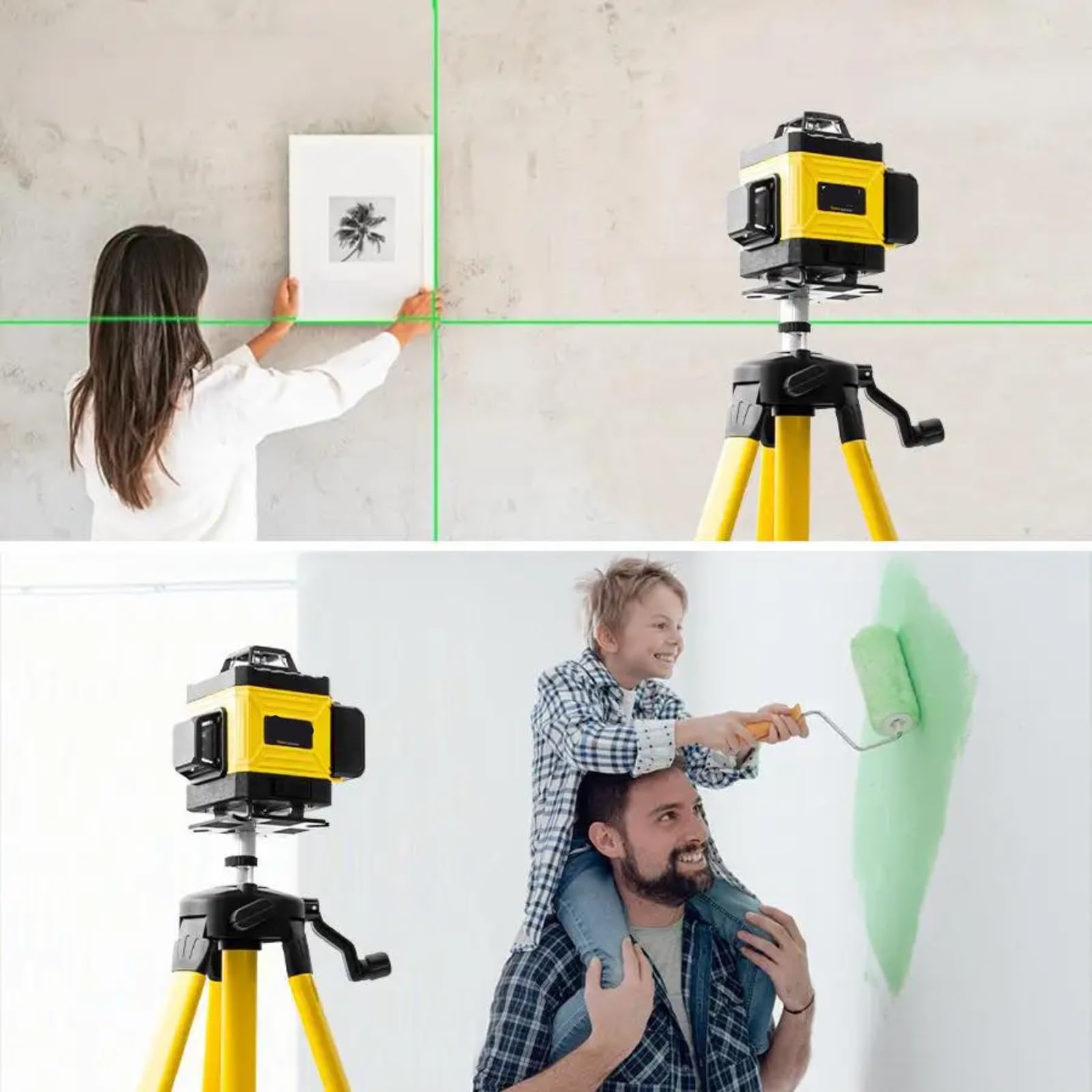 TICFOX Treppiede per Livella Laser 100 cm Filettatura 5/8"