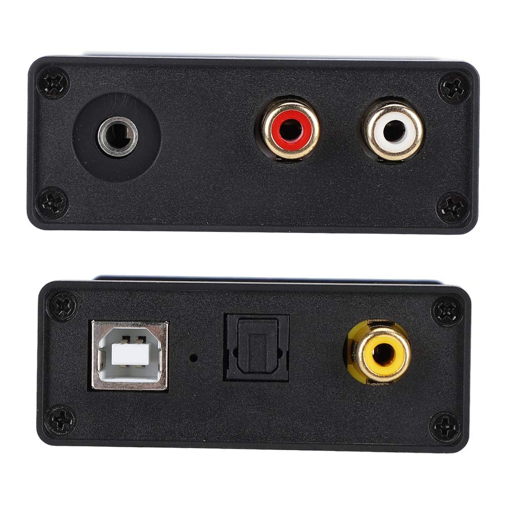 TICFOX GV-023 Convertitore Audio USB DAC Ottico Coassiale