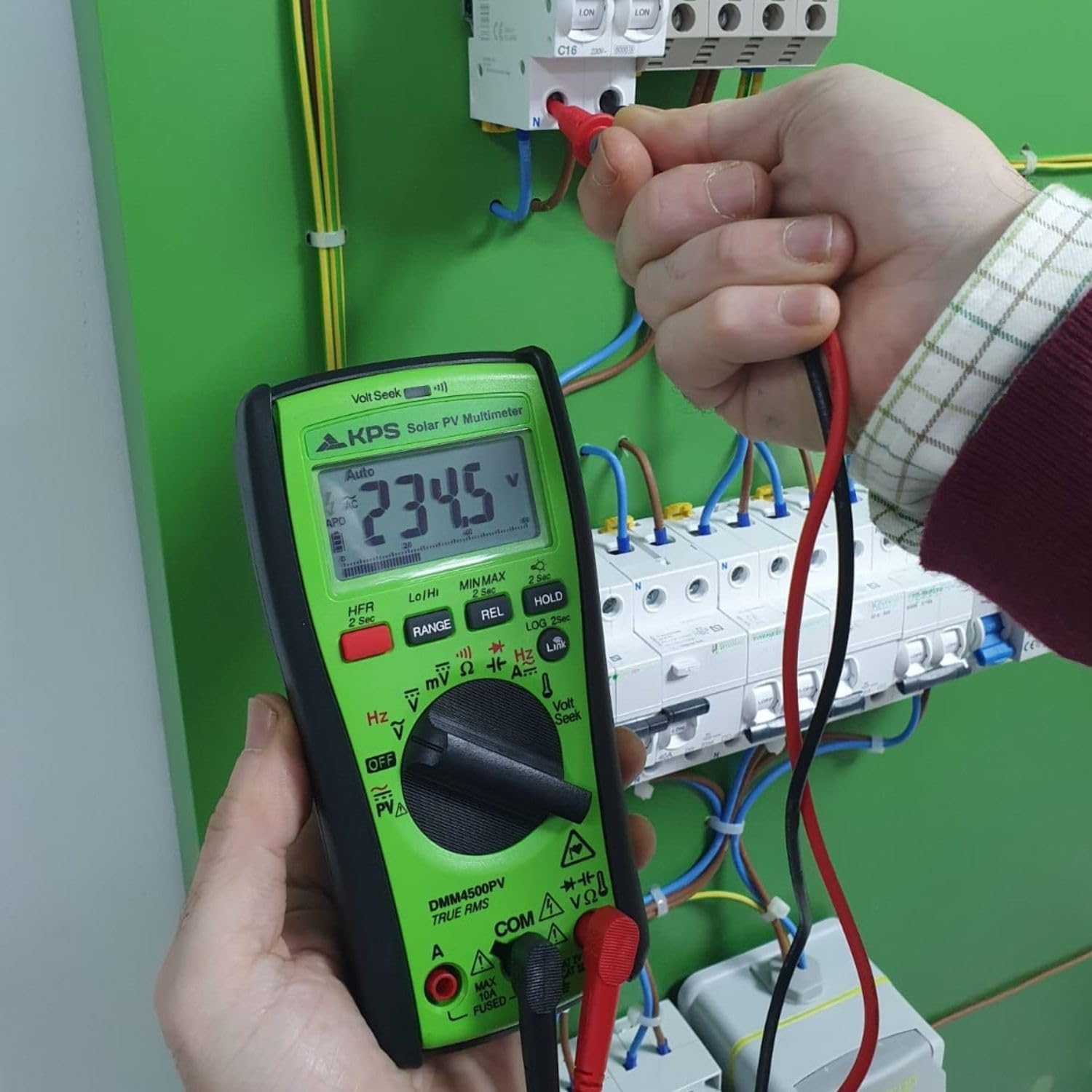 KPS DMM4500PV multimetro TRMS 2000V DC fotovoltaico