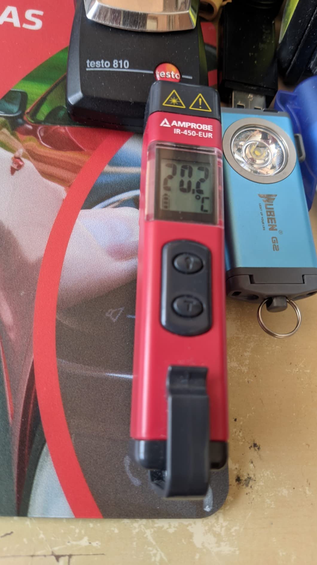 Beha IR-450-EUR termometro infrarossi torcia