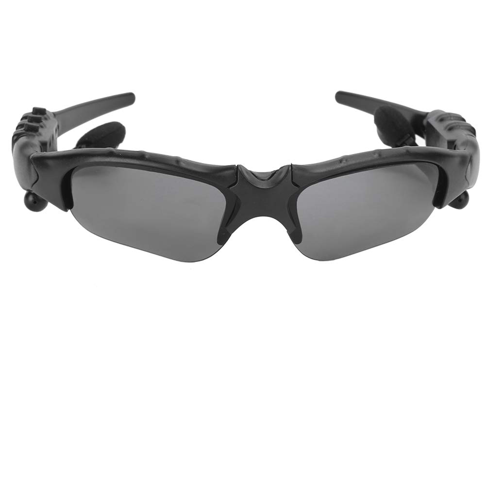 TICFOX Occhiali Sole Bluetooth Polarizzati Nero Giallo