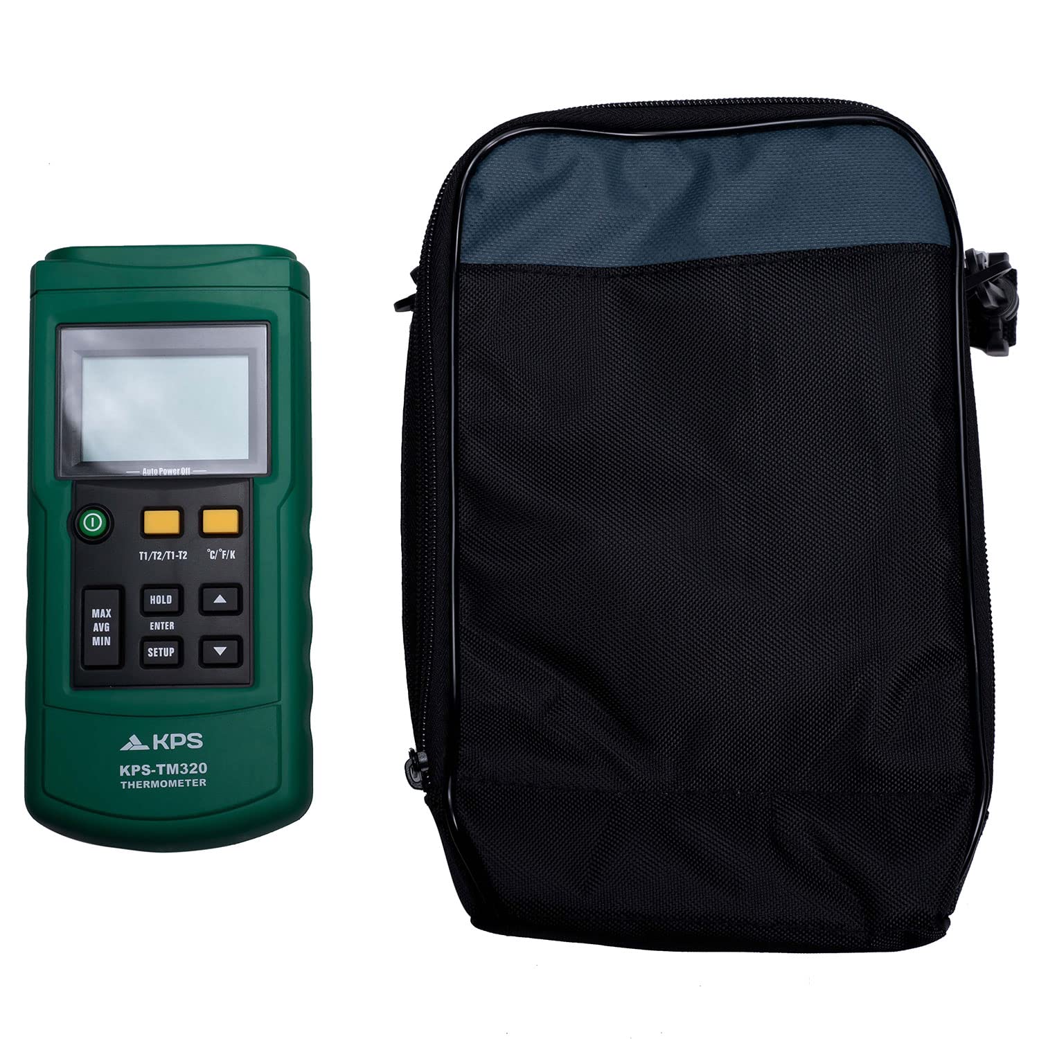 KPS TM320 termometro digitale 2 canali termocoppia J/K/T/E