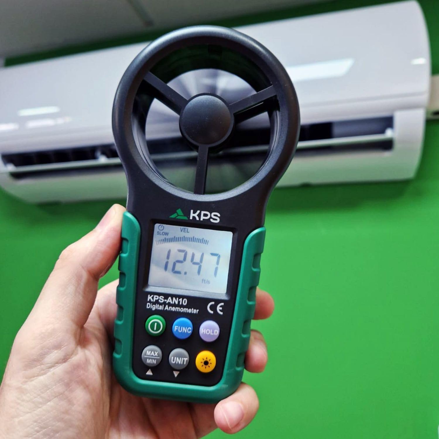 KPS AN10 Anemometro Digitale Portata e Velocità Aria