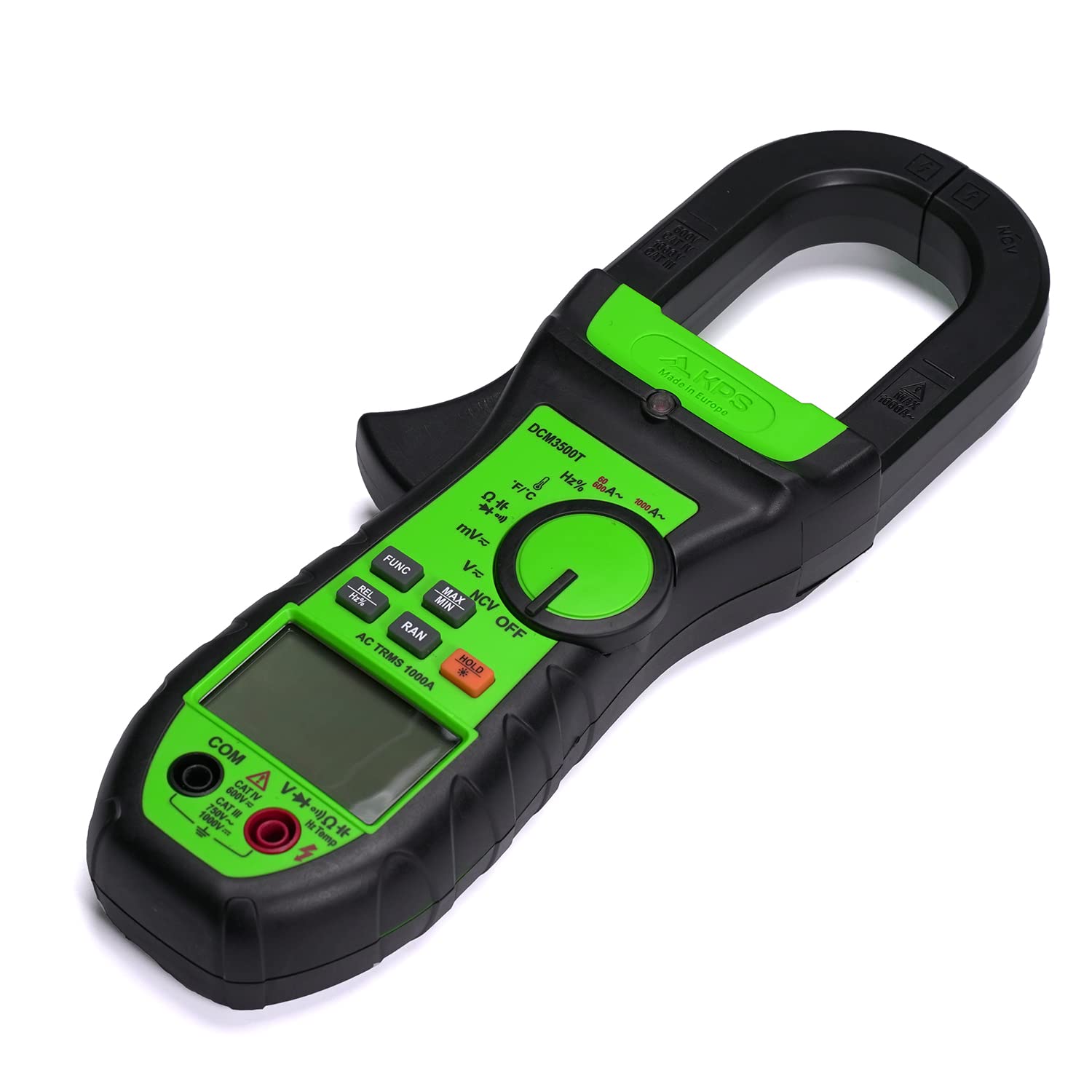 KPS DCM3500T Pinza Amperometrica TRMS 1000A 6000 Punti