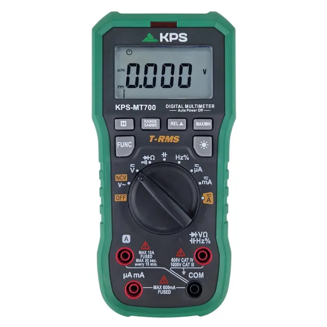 KPS MT700 multimetro digitale TRMS 6600 conteggi
