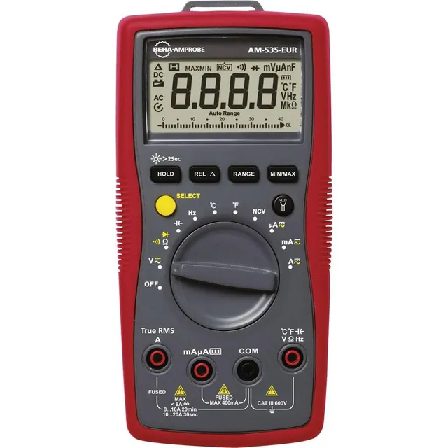 Beha AM-535-EUR multimetro digitale TRMS con temperatura NCV