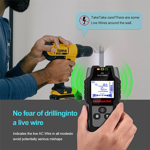 Hanmatek SF2 Cercatravi Scanner Muro 4-in-1 LCD