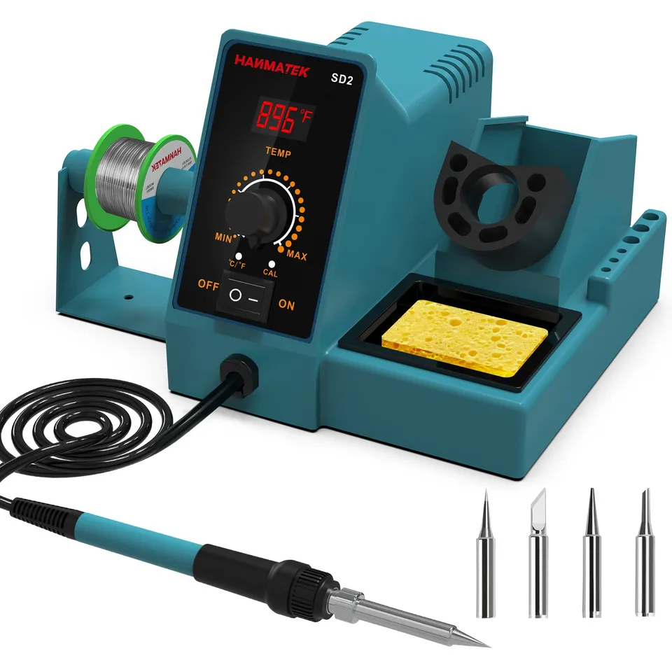 Hanmatek SD2 stazione saldante digitale temperatura regolabile