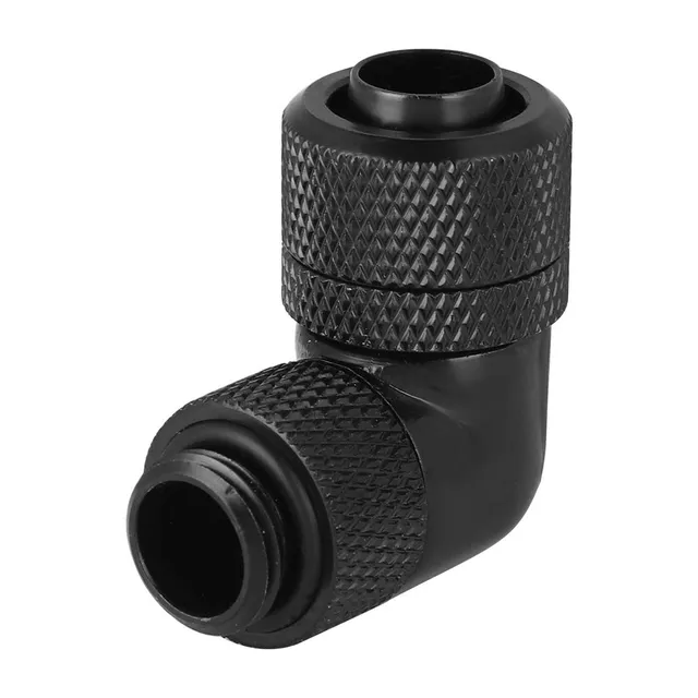 Ticfox raccordo G1/4 90° watercooling ottone nero