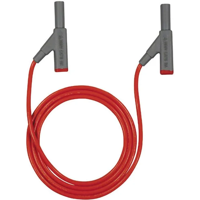 Beha 307112 cavo misura sicurezza rosso 2 m 4 mm