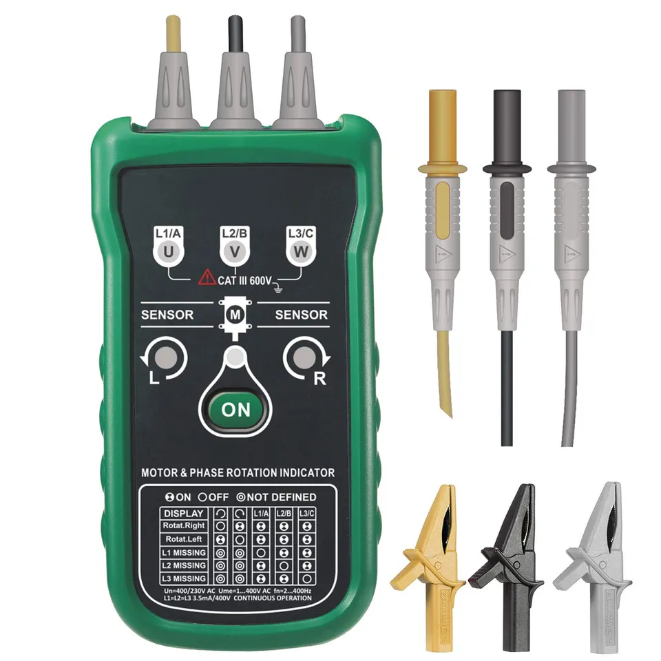KPS CF100 tester sequenza fasi trifase