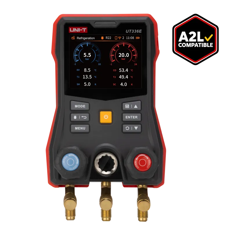 UNI-T UT336E manifold digitale alta bassa pressione HVAC