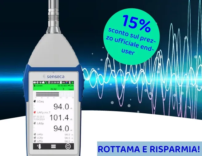Delta Ohm XPT800 XPT801 fonometro classe 1 rottamazione