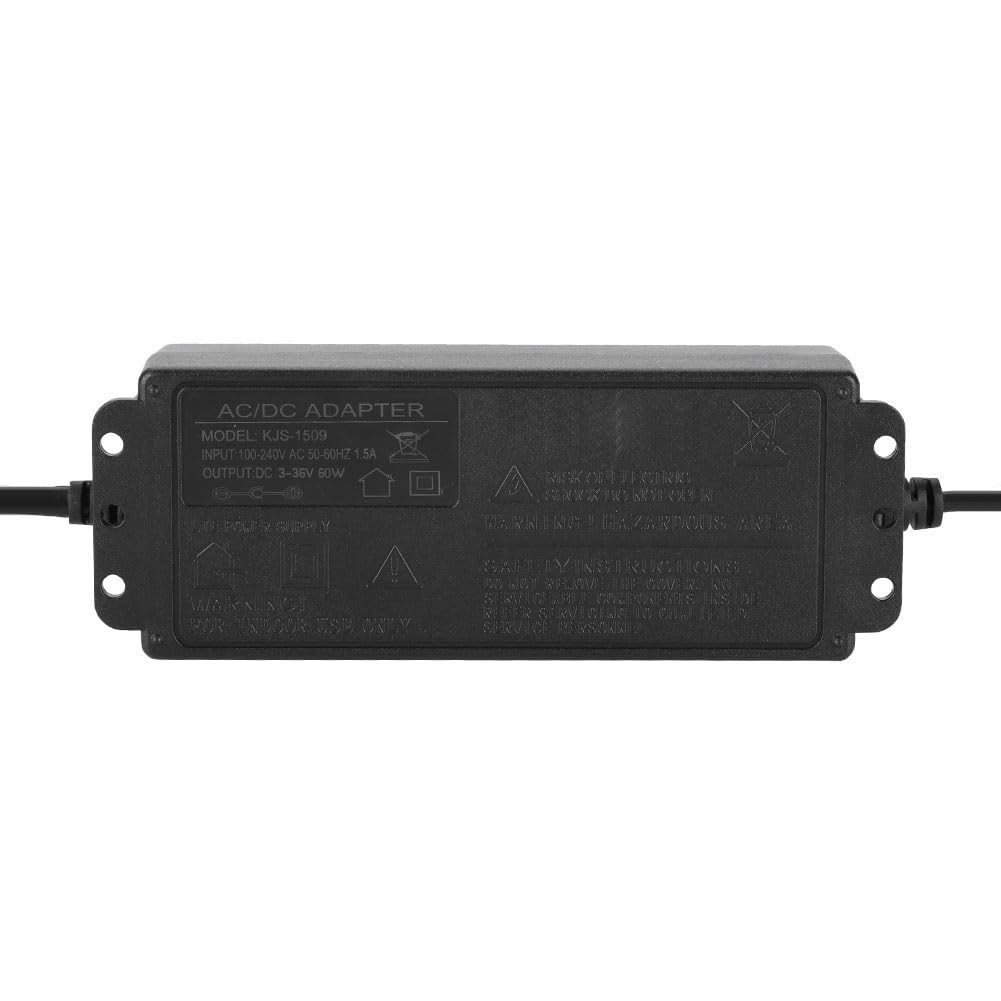 Ticfox Alimentatore Regolabile 3-36V 60W 1,7A LED