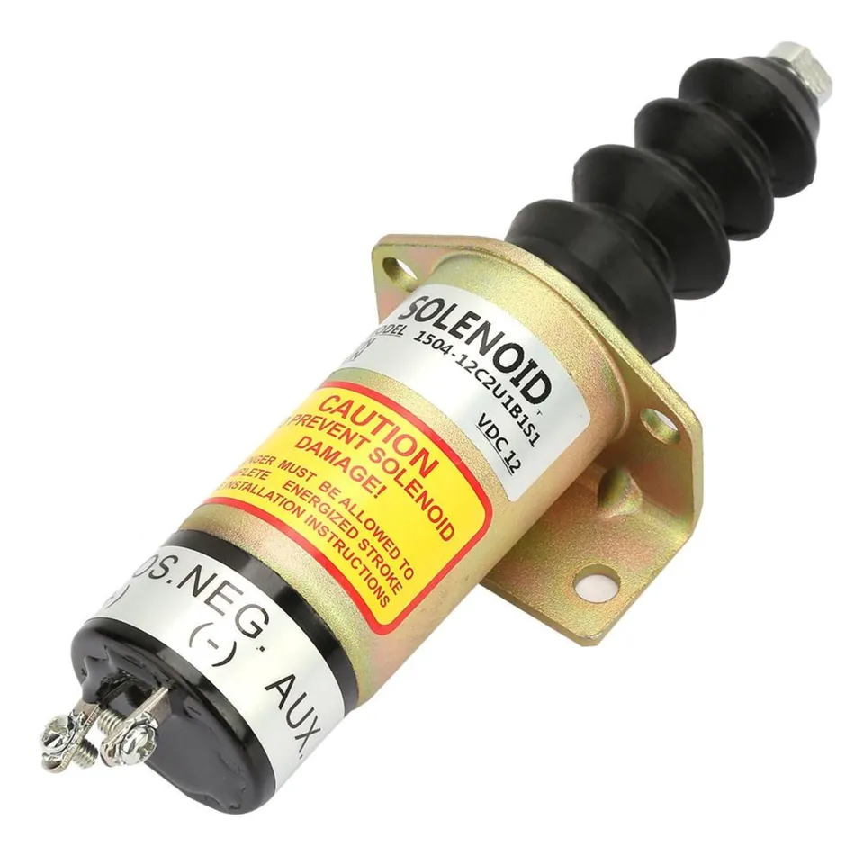 TICFOX 1504-12C2U1B1S1 solenoide arresto gasolio 12V