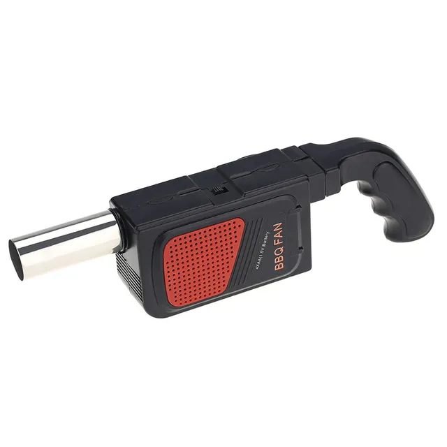 Ticfox Ventilatore Elettrico Barbecue Portatile Nero a Batteria