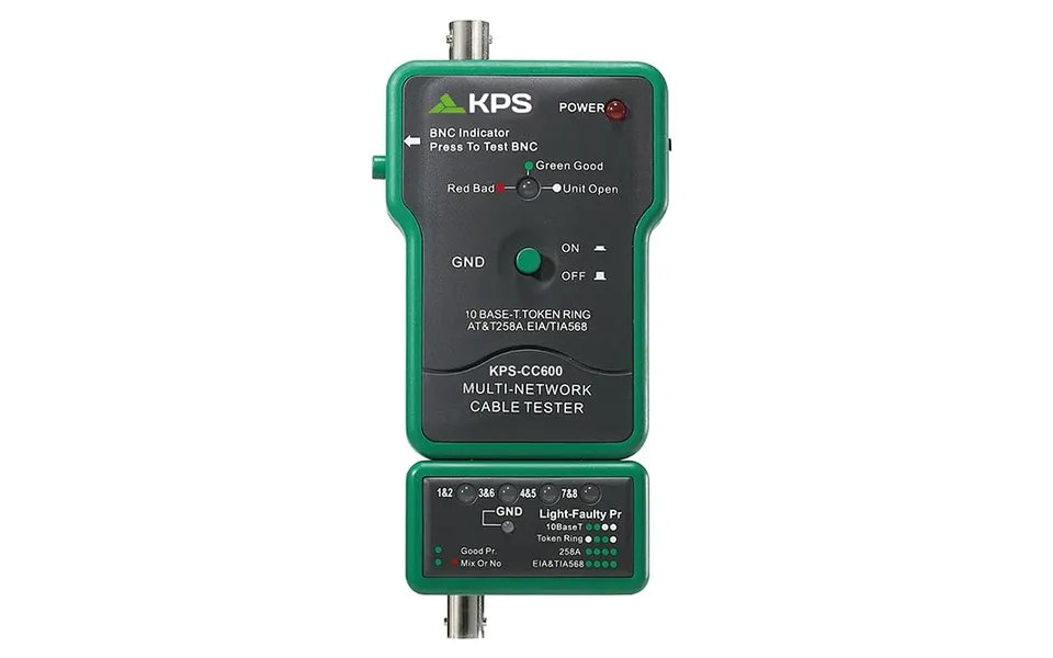 KPS CC600 Tester Cavi Rete RJ45 BNC fino a 200m