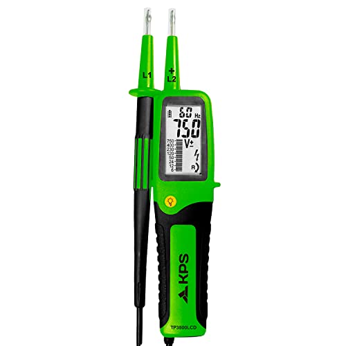 KPS TP3500LCD tester tensione 2 poli 750V TRMS