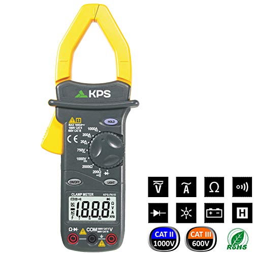 KPS PA10 pinza amperometrica digitale 1000A 42mm