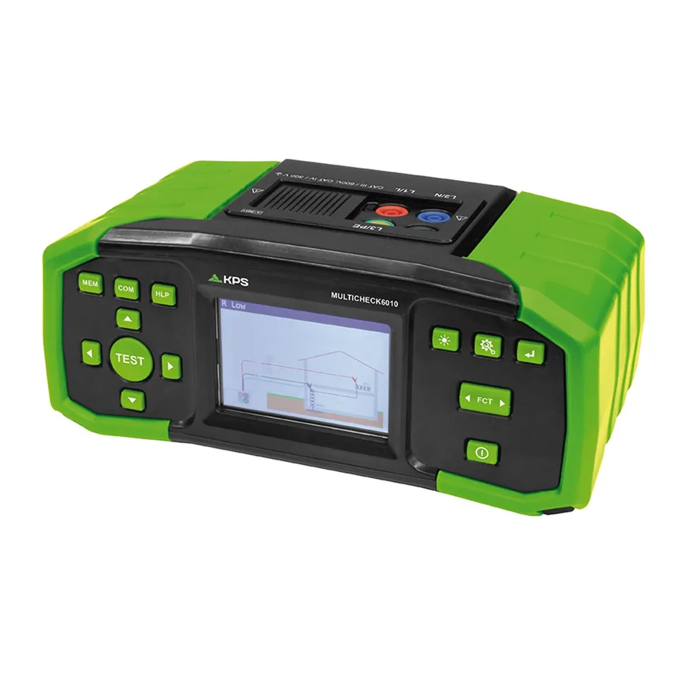 KPS MULTICHECK6010 Tester Multifunzione TRMS RCD Isolamento