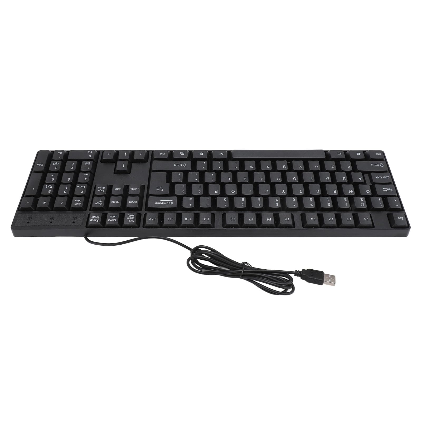 TICFOX K1800 Tastiera USB 104 Tasti Layout Inglese