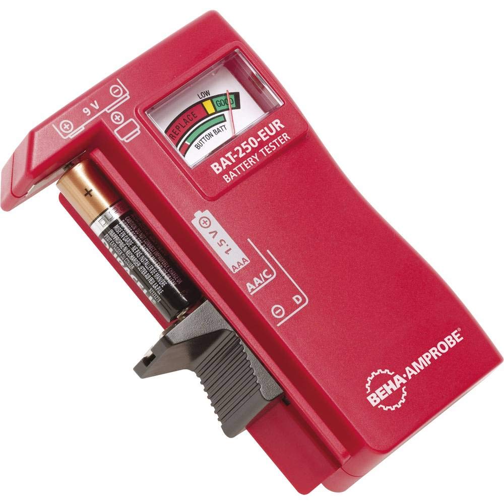 Beha BAT-250-EUR tester batterie AA AAA 9V