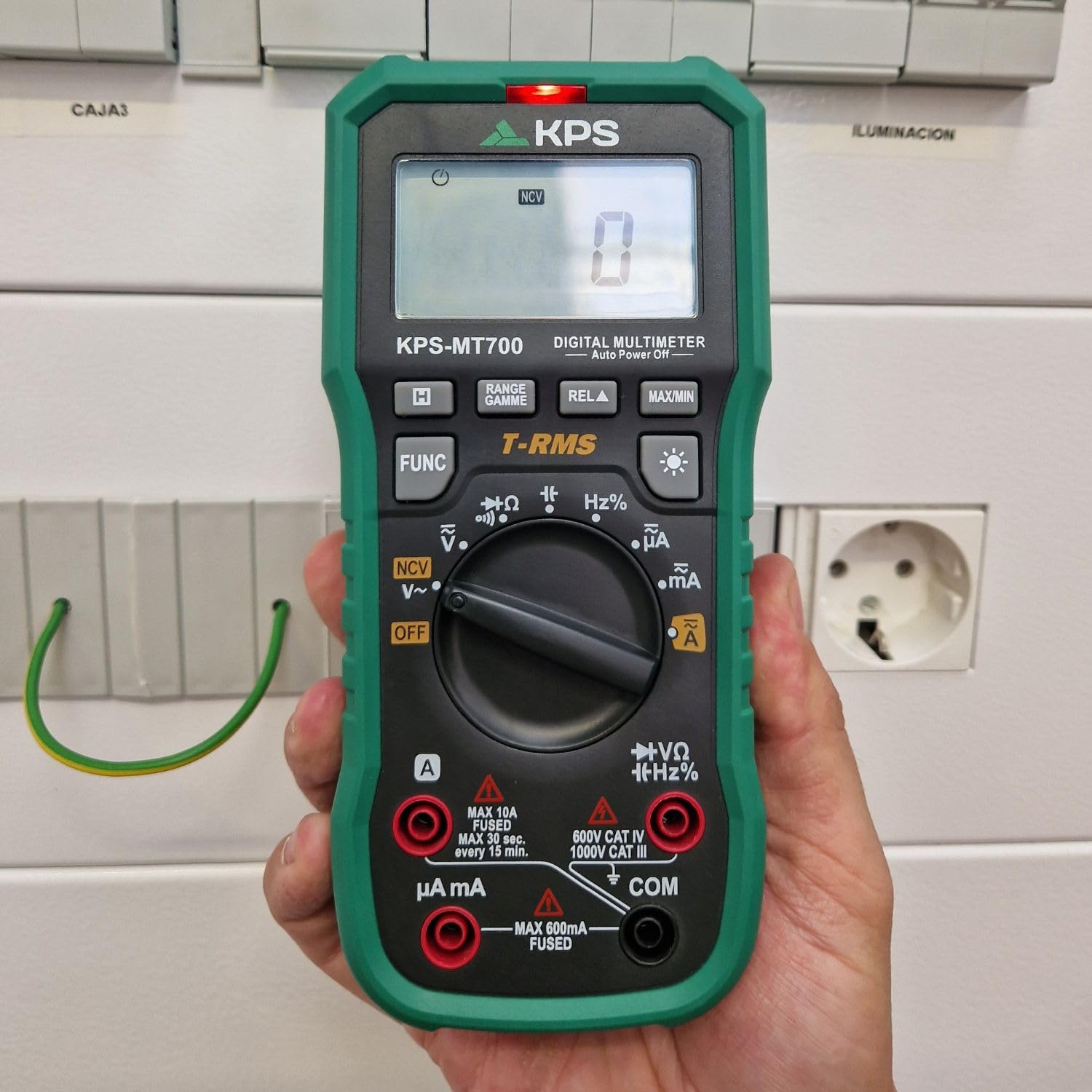 KPS MT700 multimetro digitale TRMS 6600 conteggi