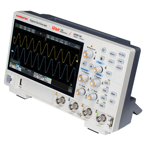 Hanmatek ADS814A oscilloscopio 4 canali 100MHz 12bit
