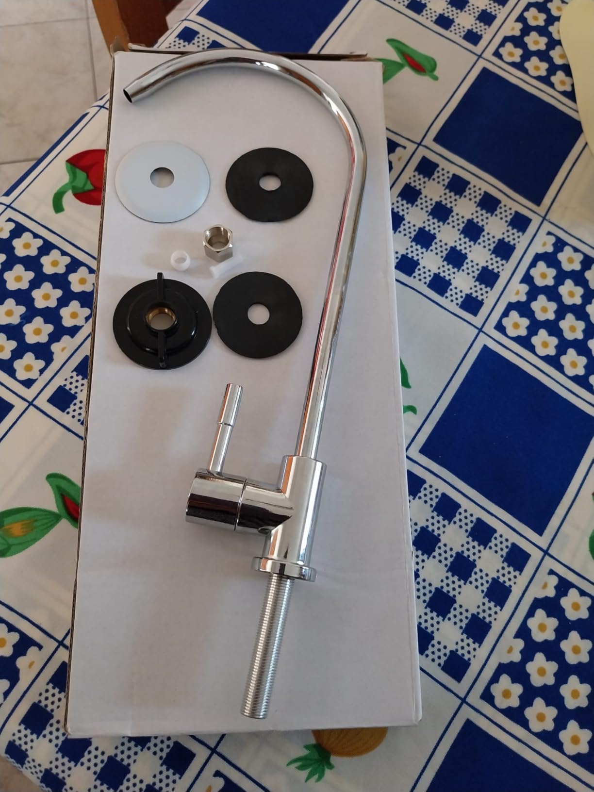 TICFOX Rubinetto Osmosi Inversa Acciaio Inox 1/4"