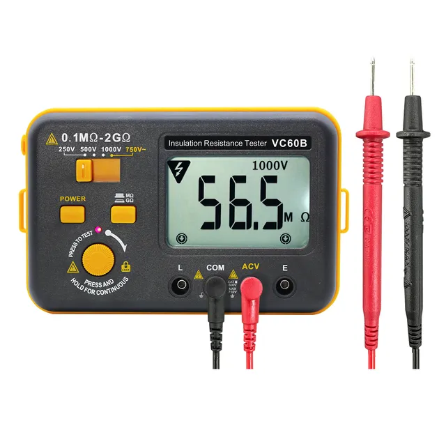E-One VC60B megaohmetro tester isolamento 1000V