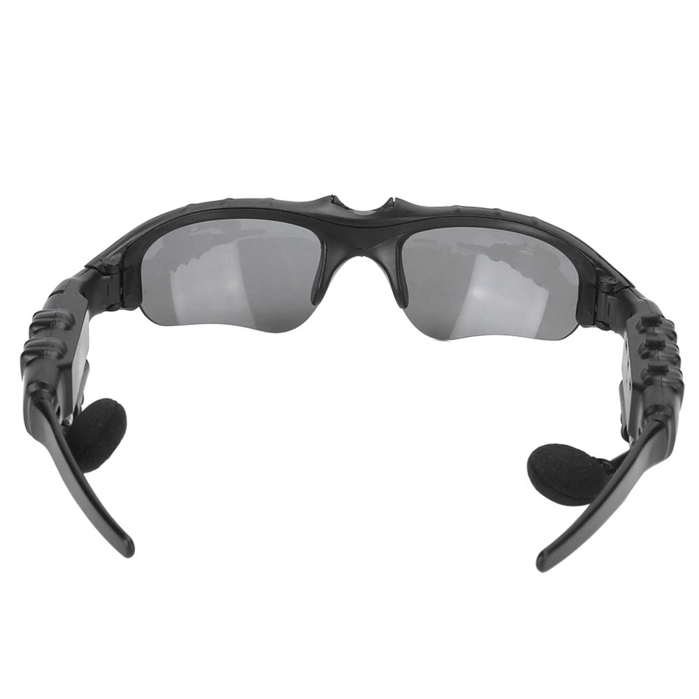 TICFOX Occhiali Sole Bluetooth Polarizzati Nero Giallo