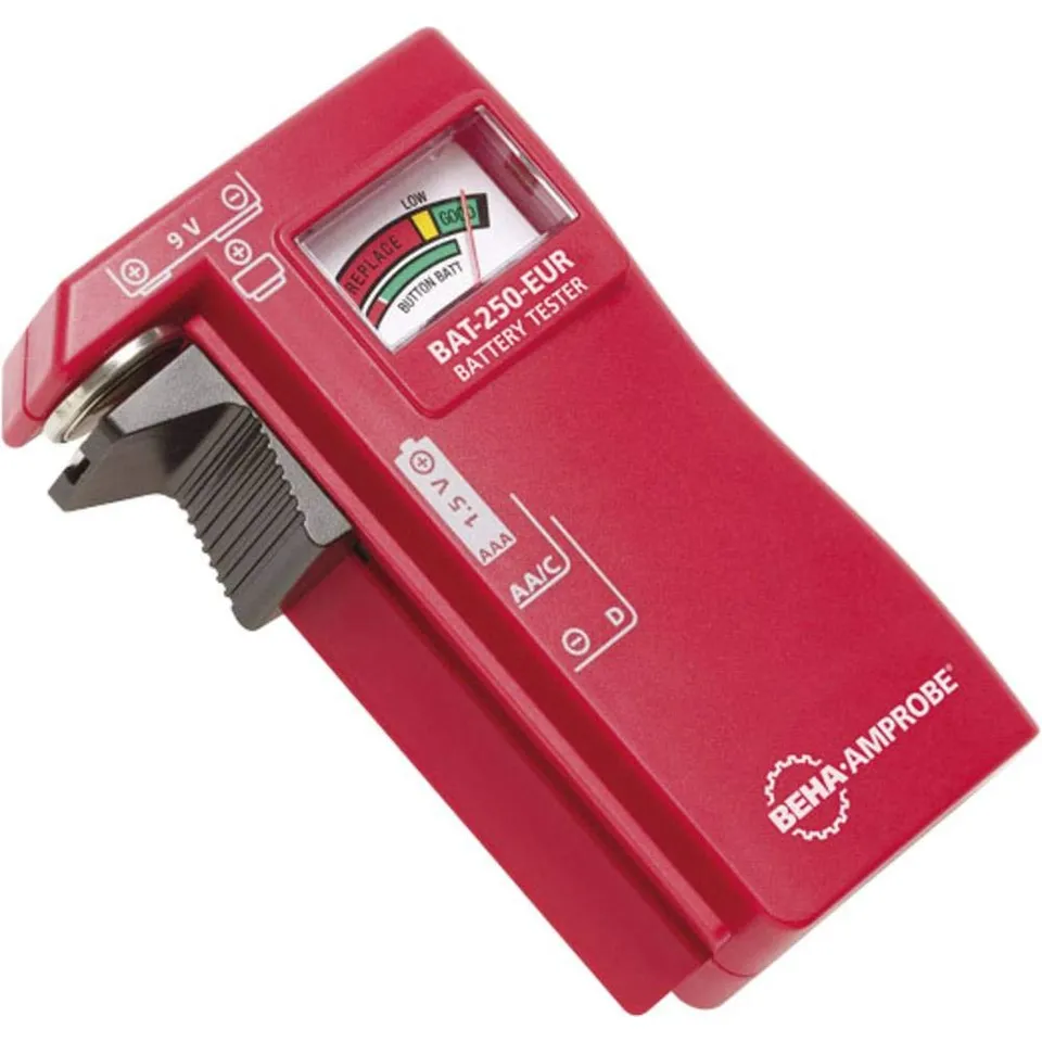 Beha BAT-250-EUR tester batterie AA AAA 9V
