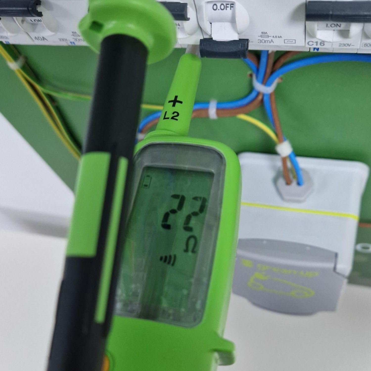 KPS TP3500LCD tester tensione 2 poli 750V TRMS