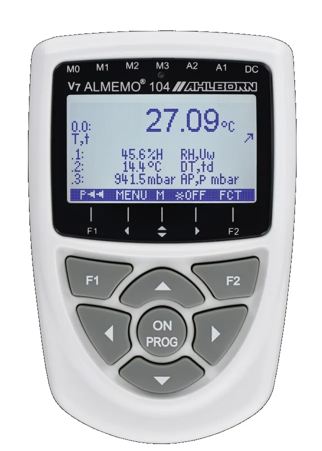 Ahlborn Almemo 104 datalogger 4 ingressi display colori
