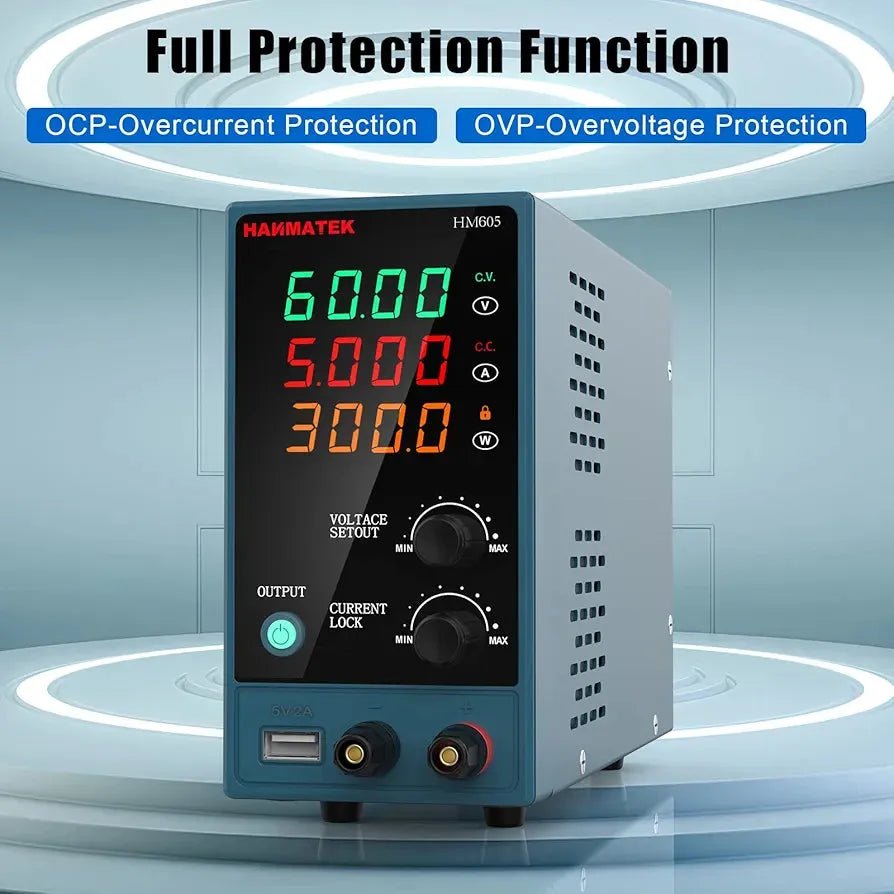 Hanmatek HM605 Alimentatore da Banco 60V 5A
